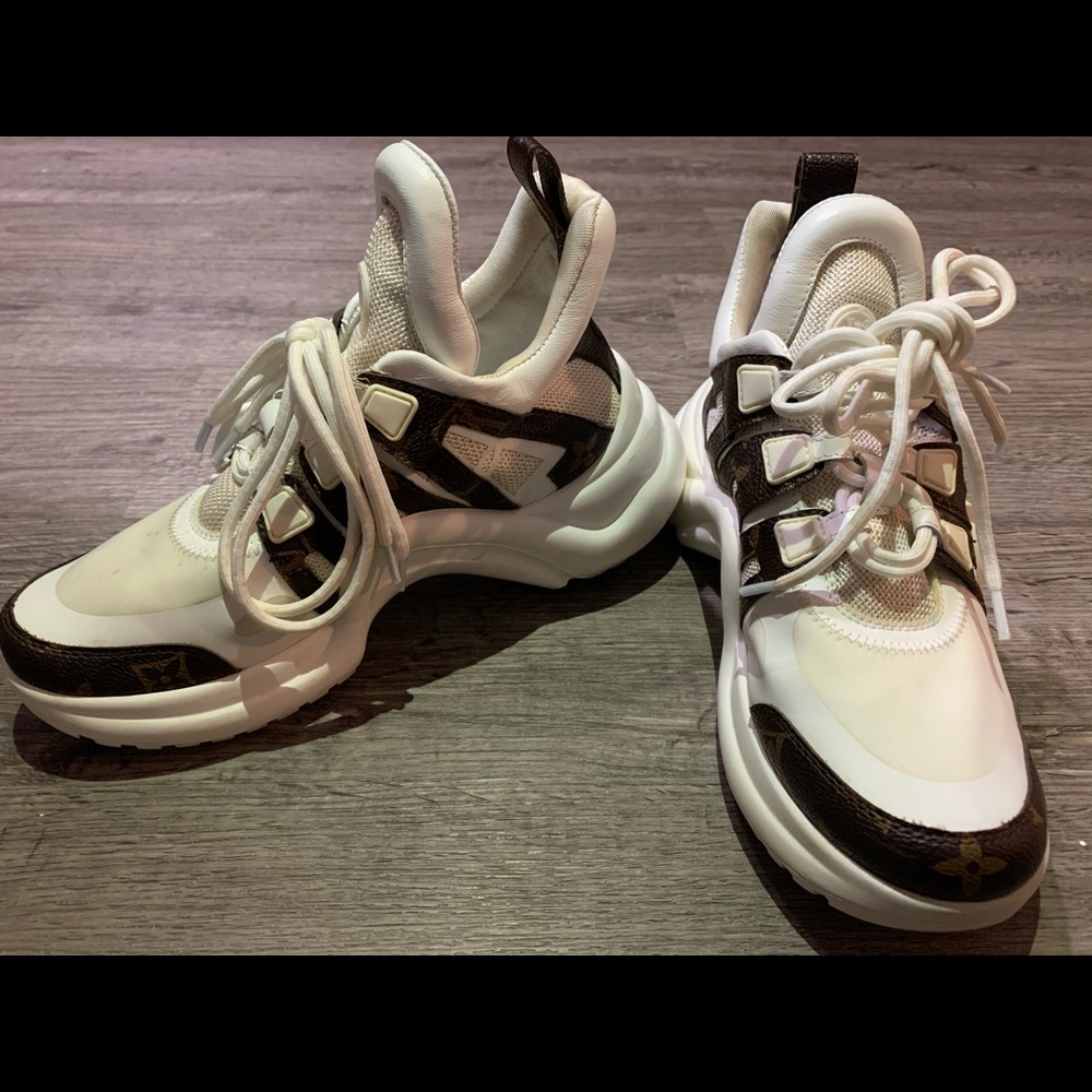 Louis Vuitton Archlight Trainer Monogram White